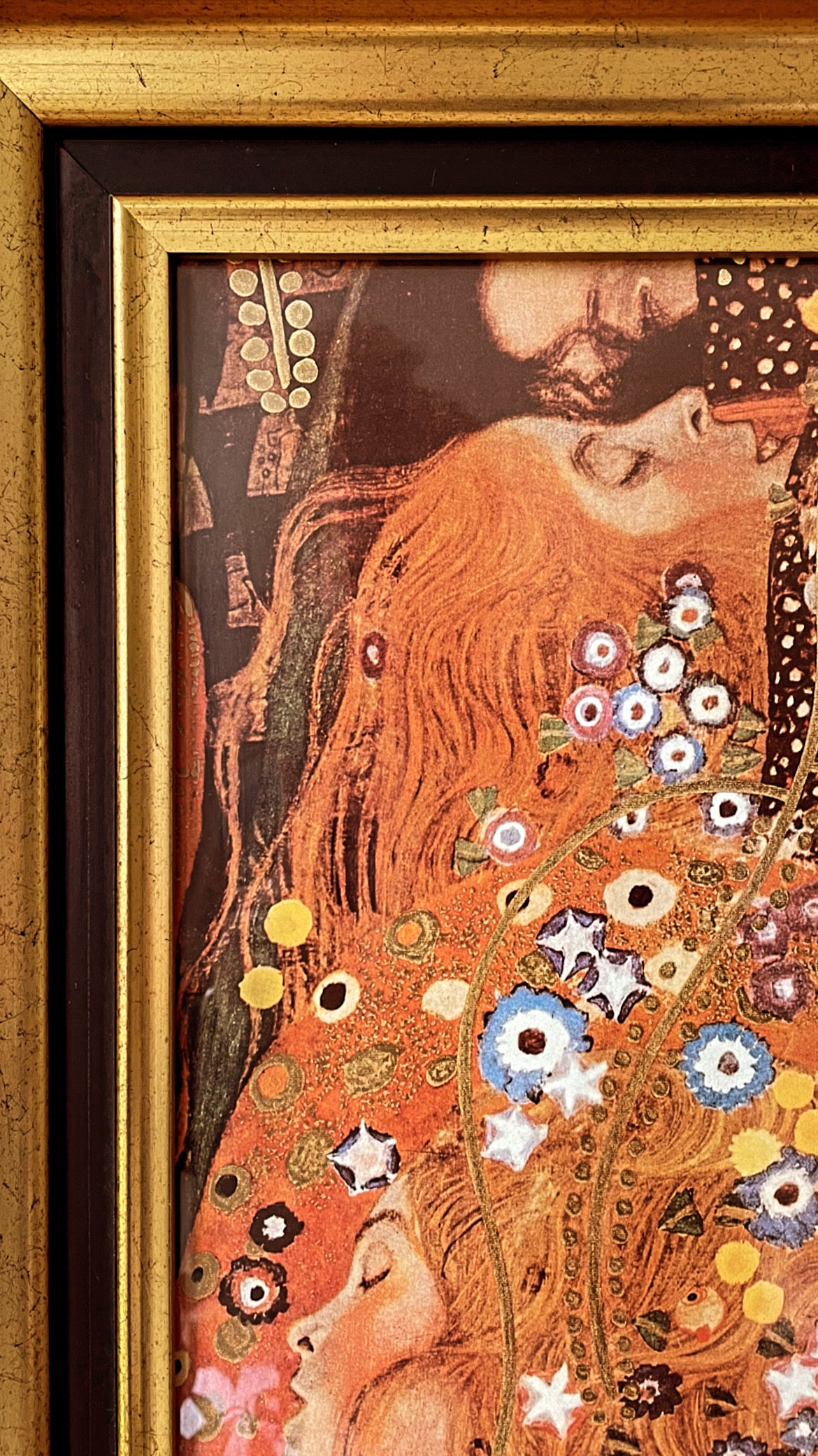 Artwork, Framed print by Gustav Klimt-‘Water serpents’