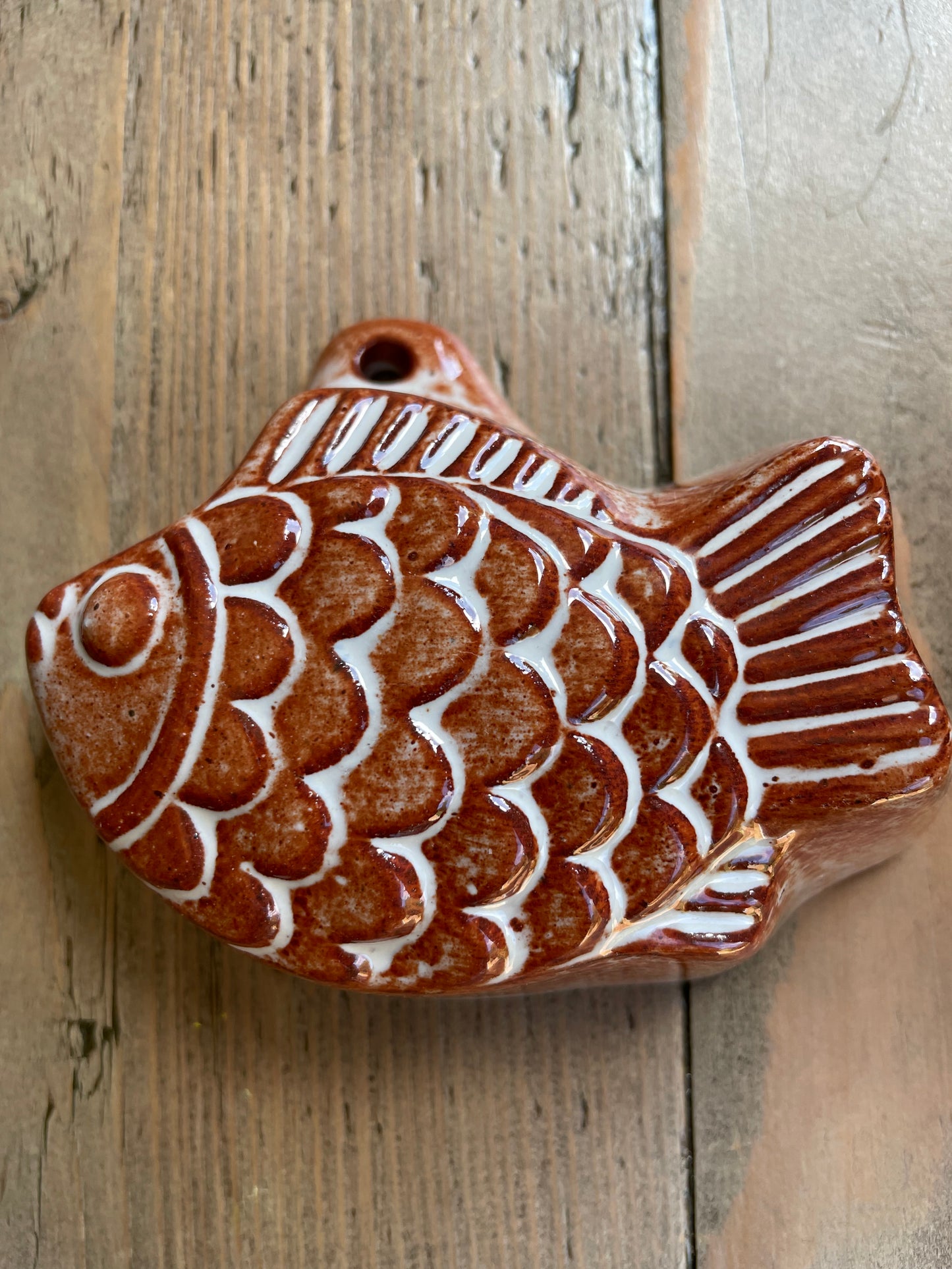 Swedish Vintage Ceramic Wall Decor, Fish