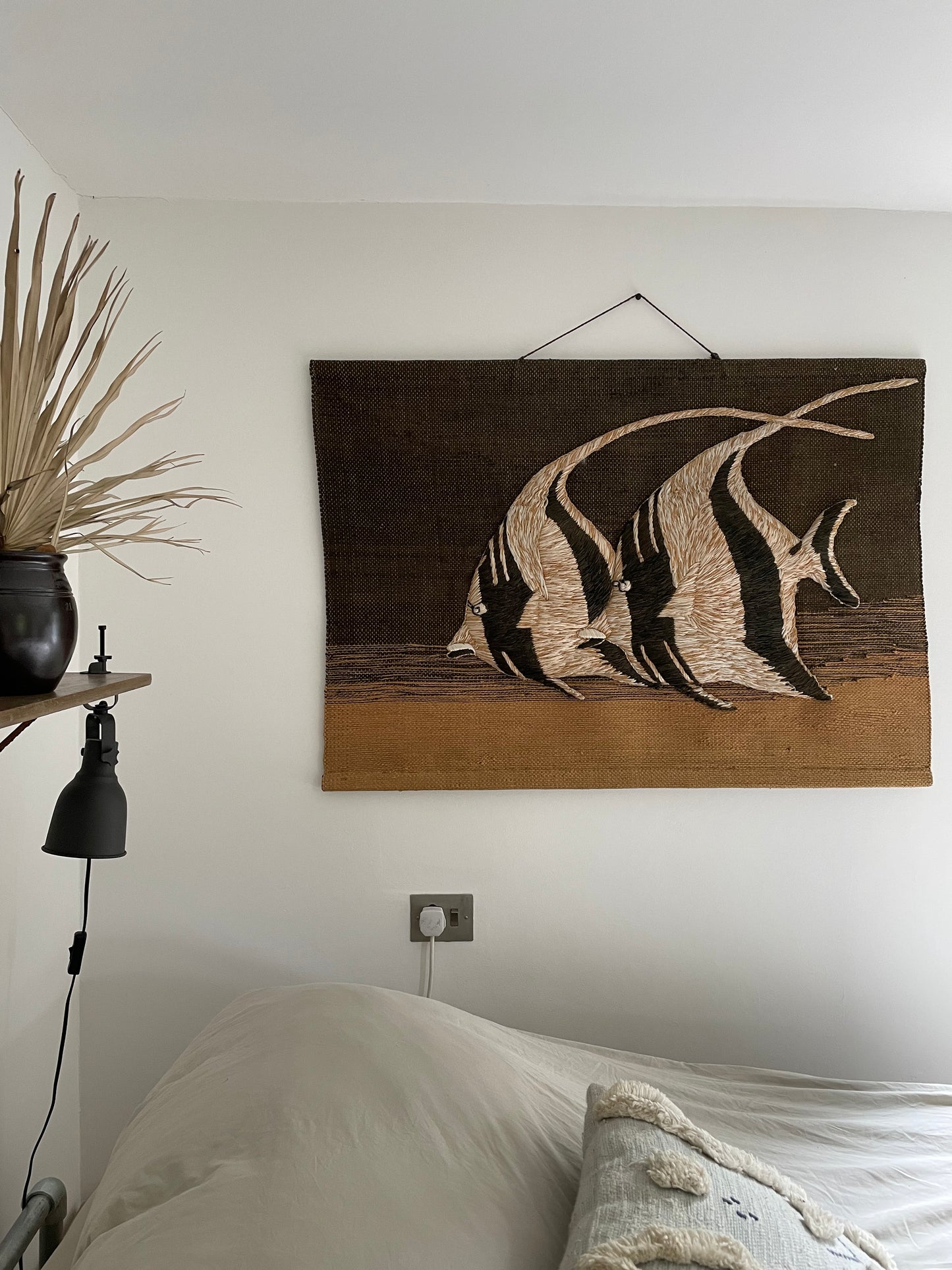 Don Freedman Fish Tapestry 70s