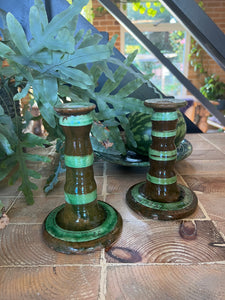 Swedish Vintage Candle holders from signed 1927