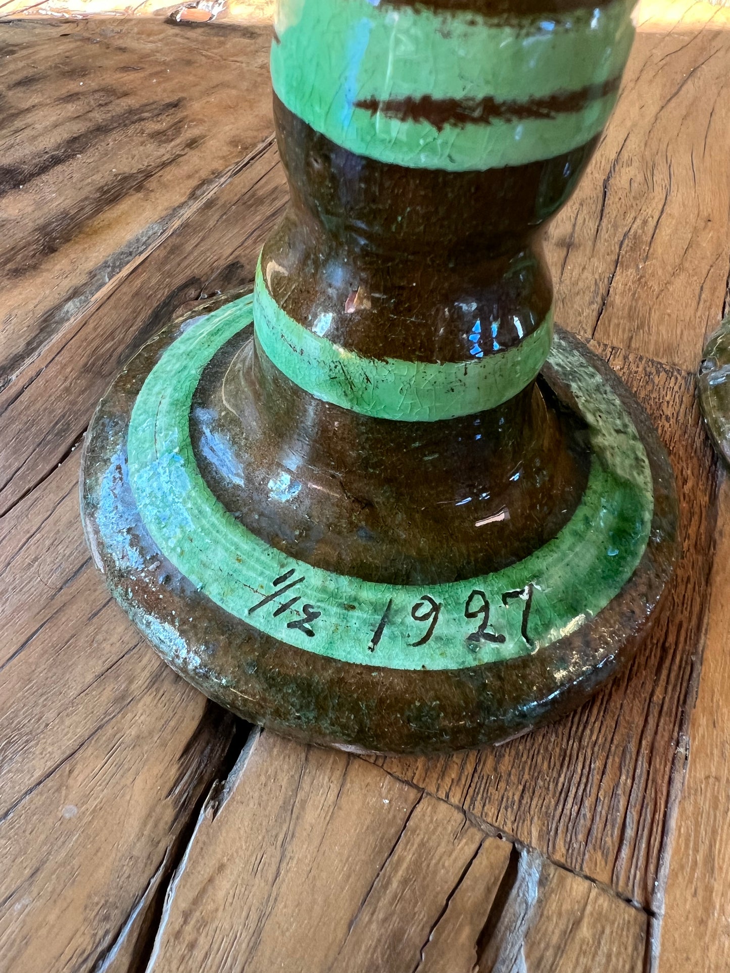 Swedish Vintage Candle holders from signed 1927