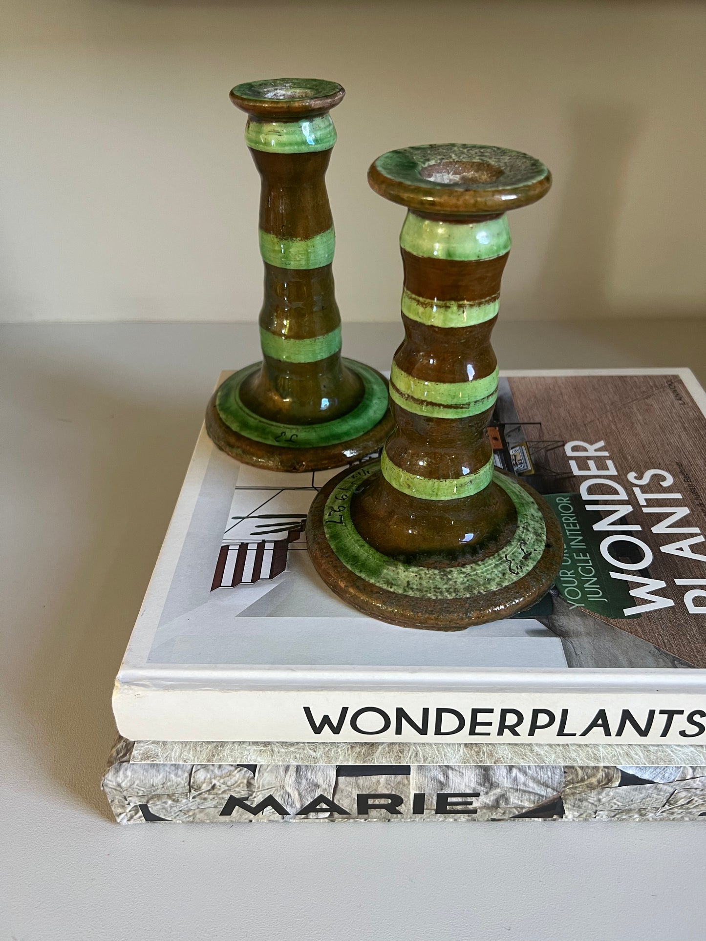 Swedish Vintage Candle holders from signed 1927