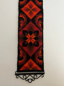 Swedish 70s Vintage Wall Tapestry Handmade - Wall Art