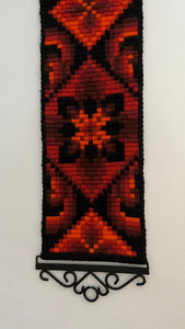 Swedish 70s Vintage Wall Tapestry Handmade - Wall Art