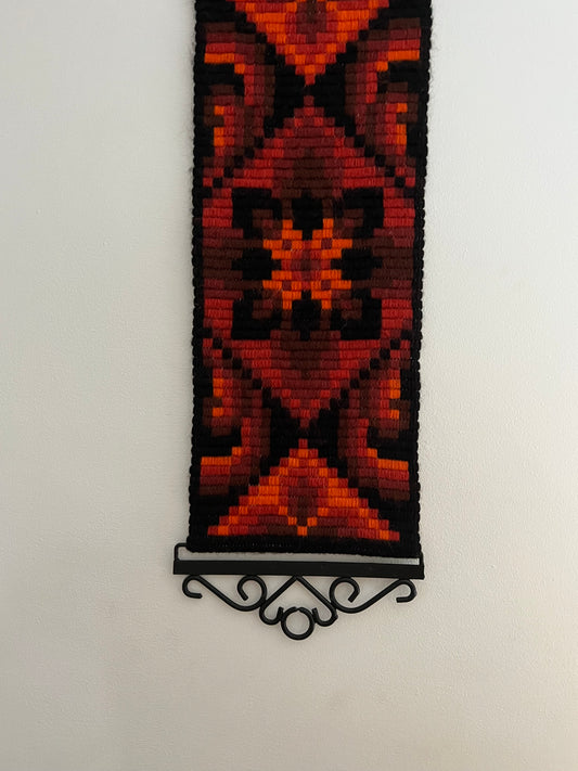 Swedish 70s Vintage Wall Tapestry Handmade - Wall Art