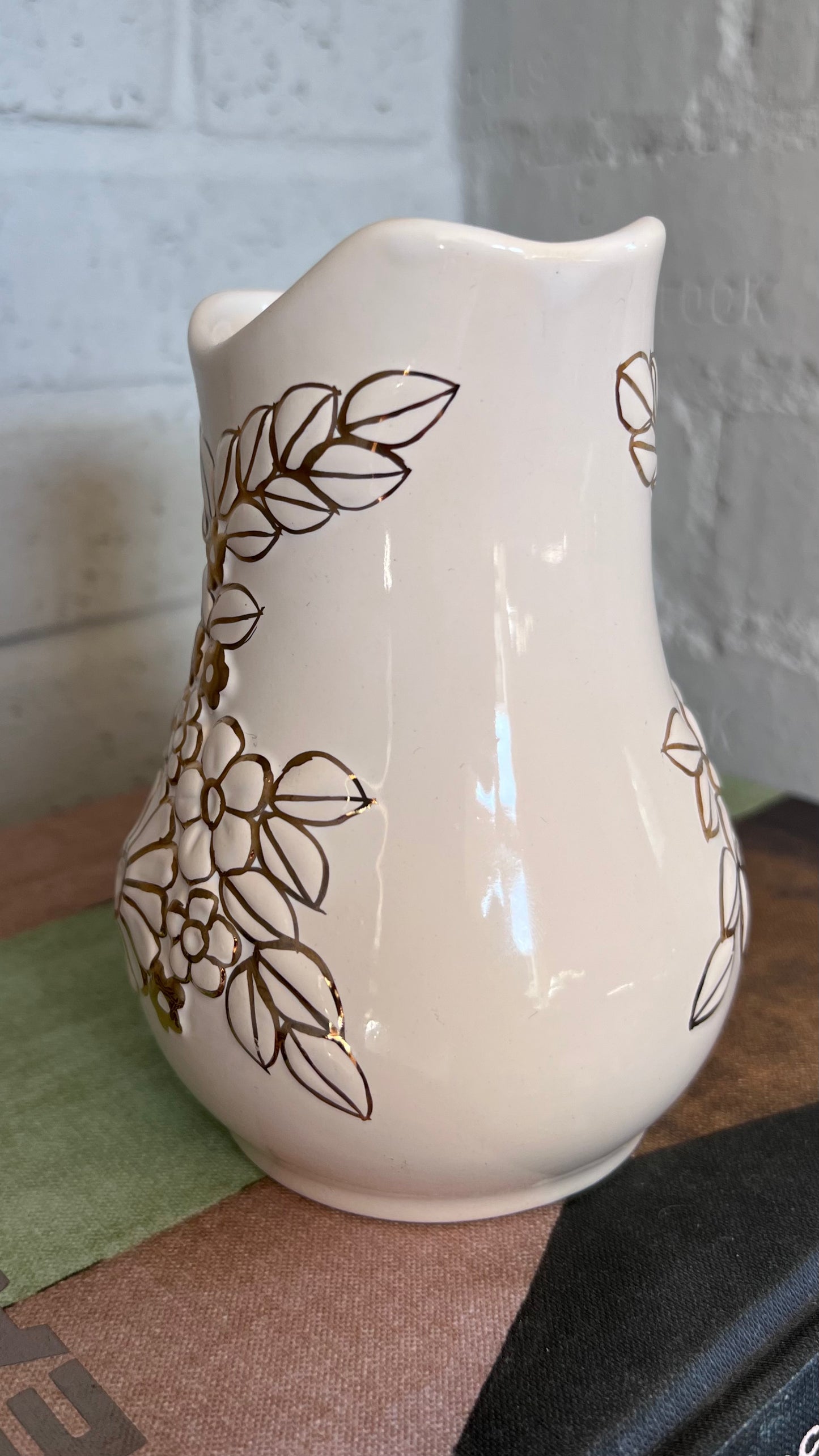 Vintage Rosa Ljung Ceramic Jug / Vase – Sweden, 1970s/80s