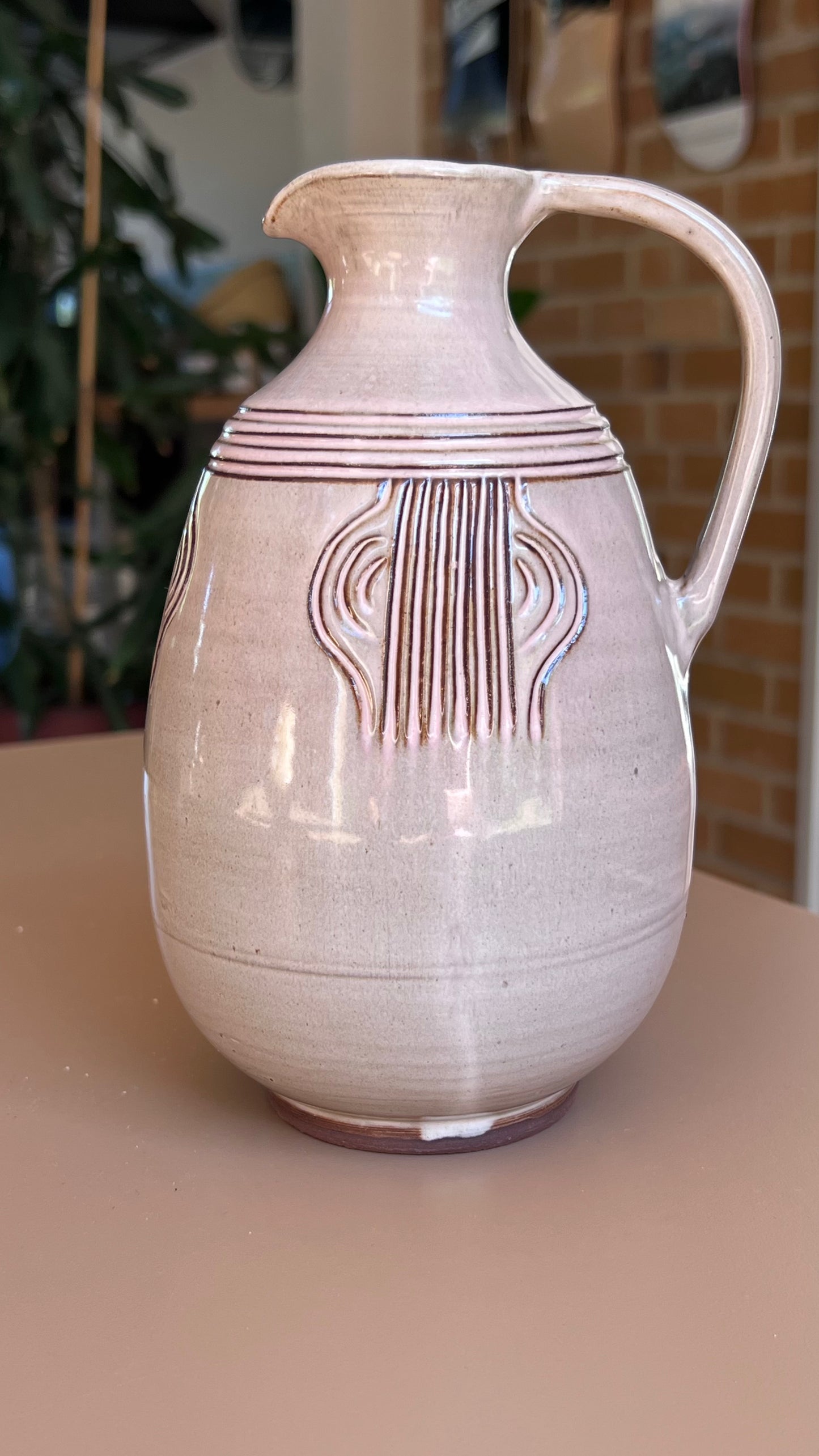 Vintage Swedish Pottery Jug / Vase – 1970s/80s