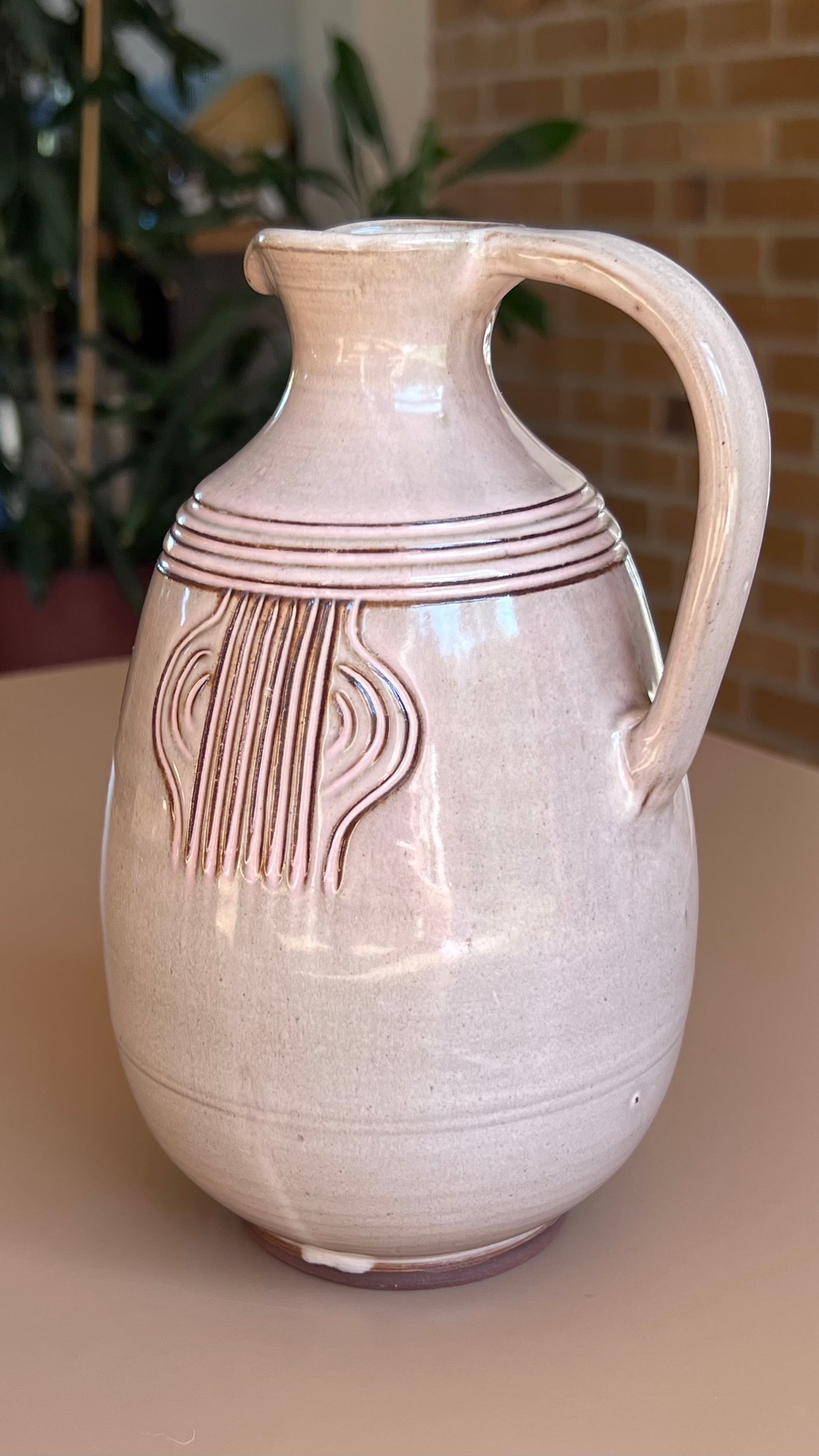Vintage Swedish Pottery Jug / Vase – 1970s/80s