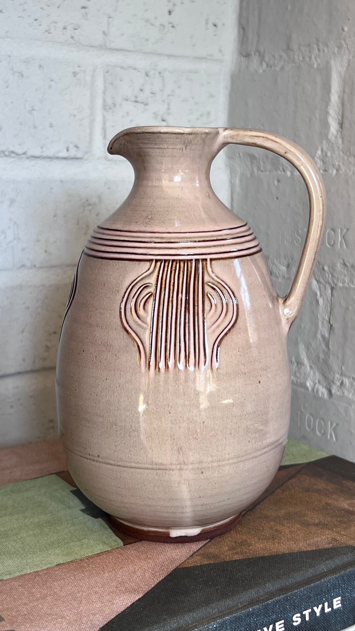 Vintage Swedish Pottery Jug / Vase – 1970s/80s