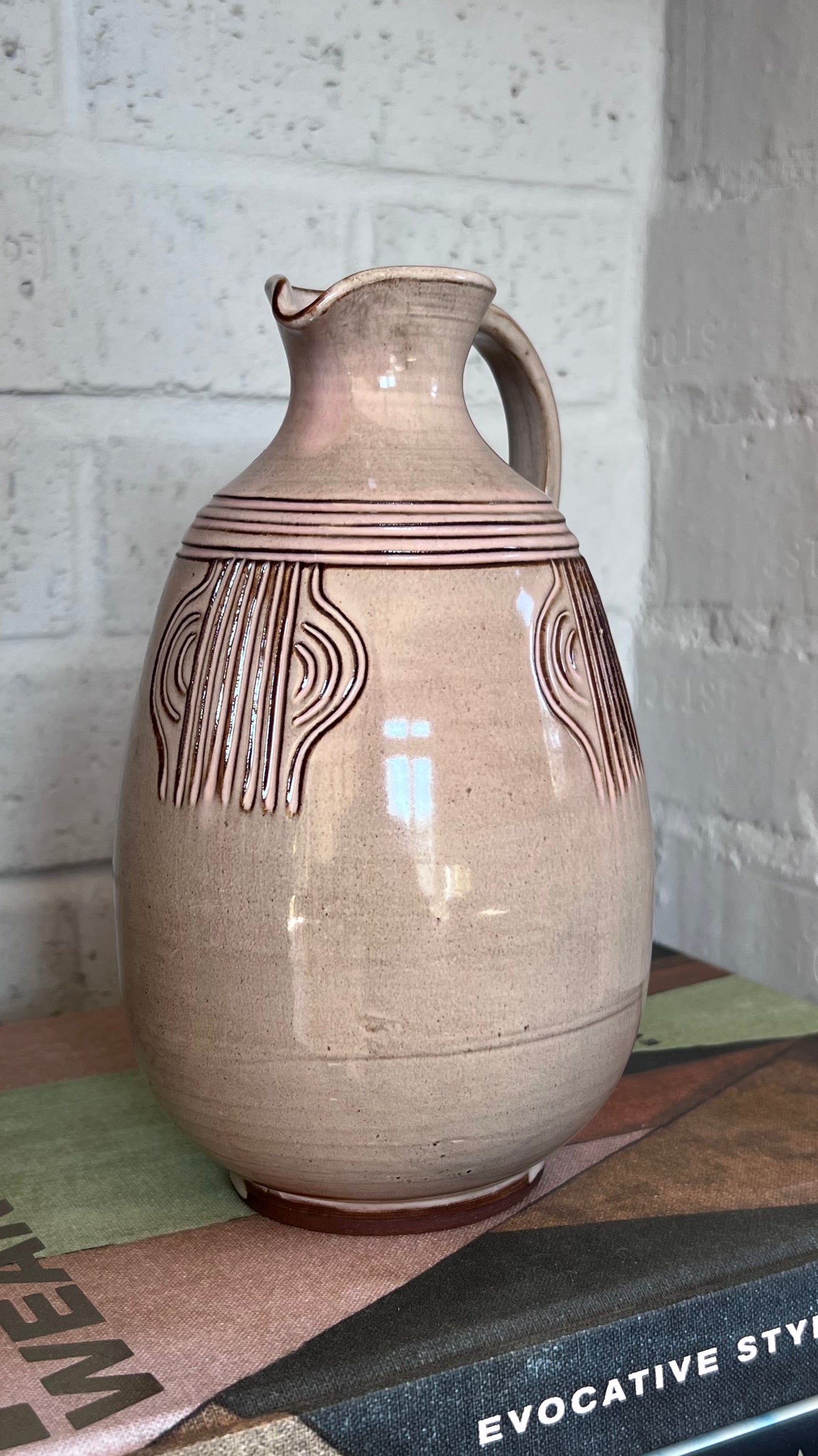 Vintage Swedish Pottery Jug / Vase – 1970s/80s