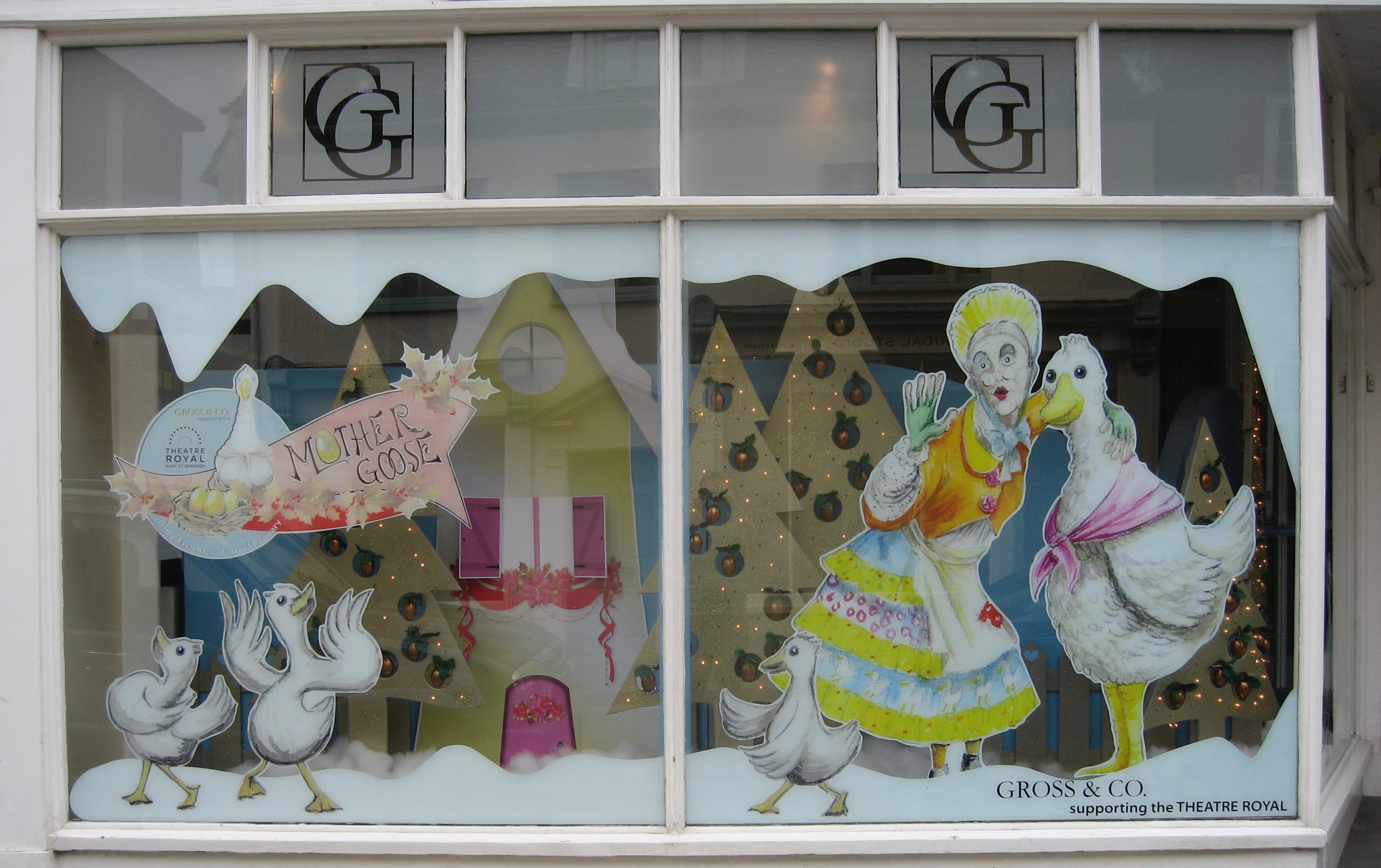 Corporate Window Displays for Gross & Co. in Bury St Edmunds, Suffolk ...