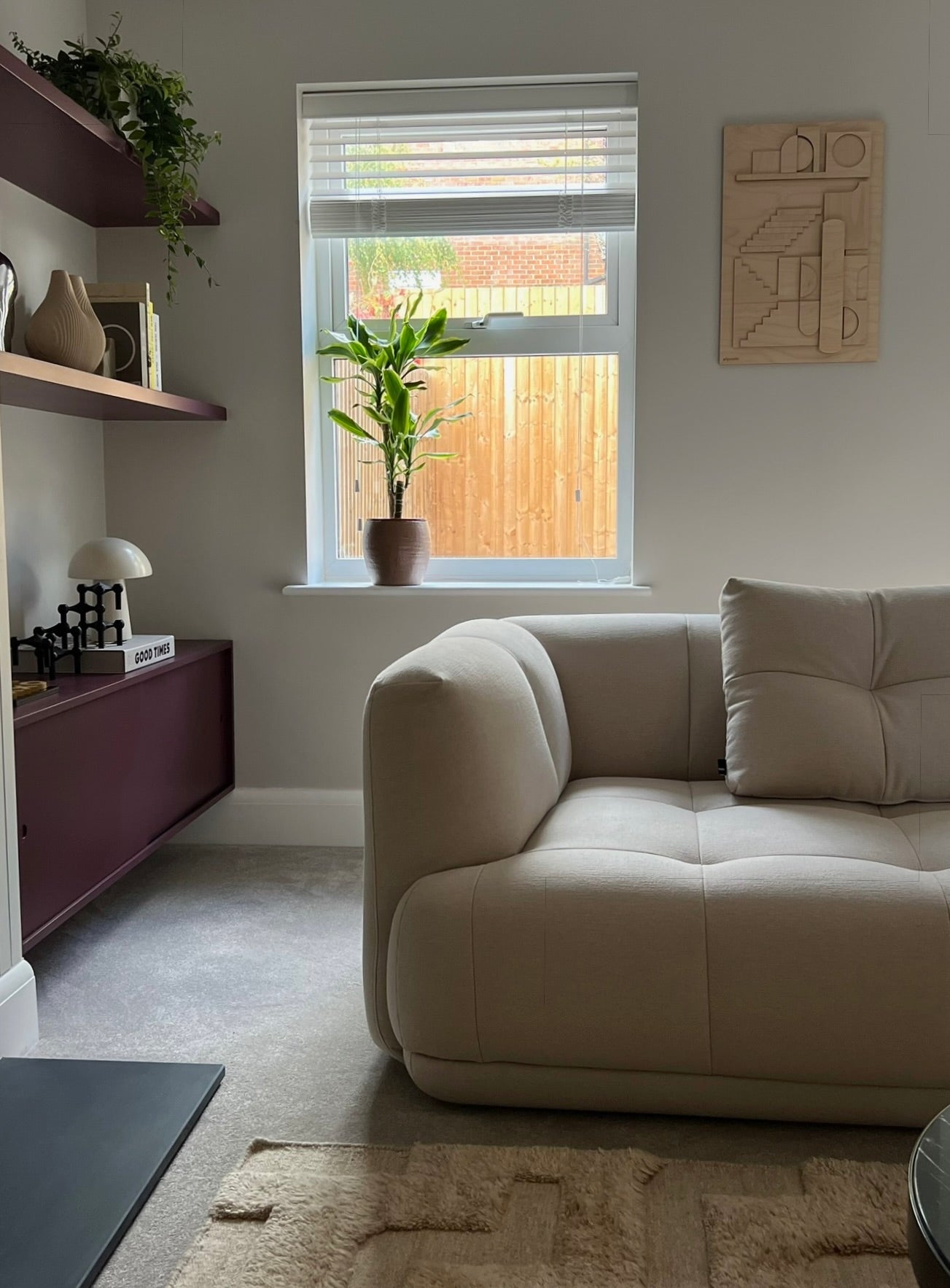 Plantscaping, commissioned architectural plywood artwork