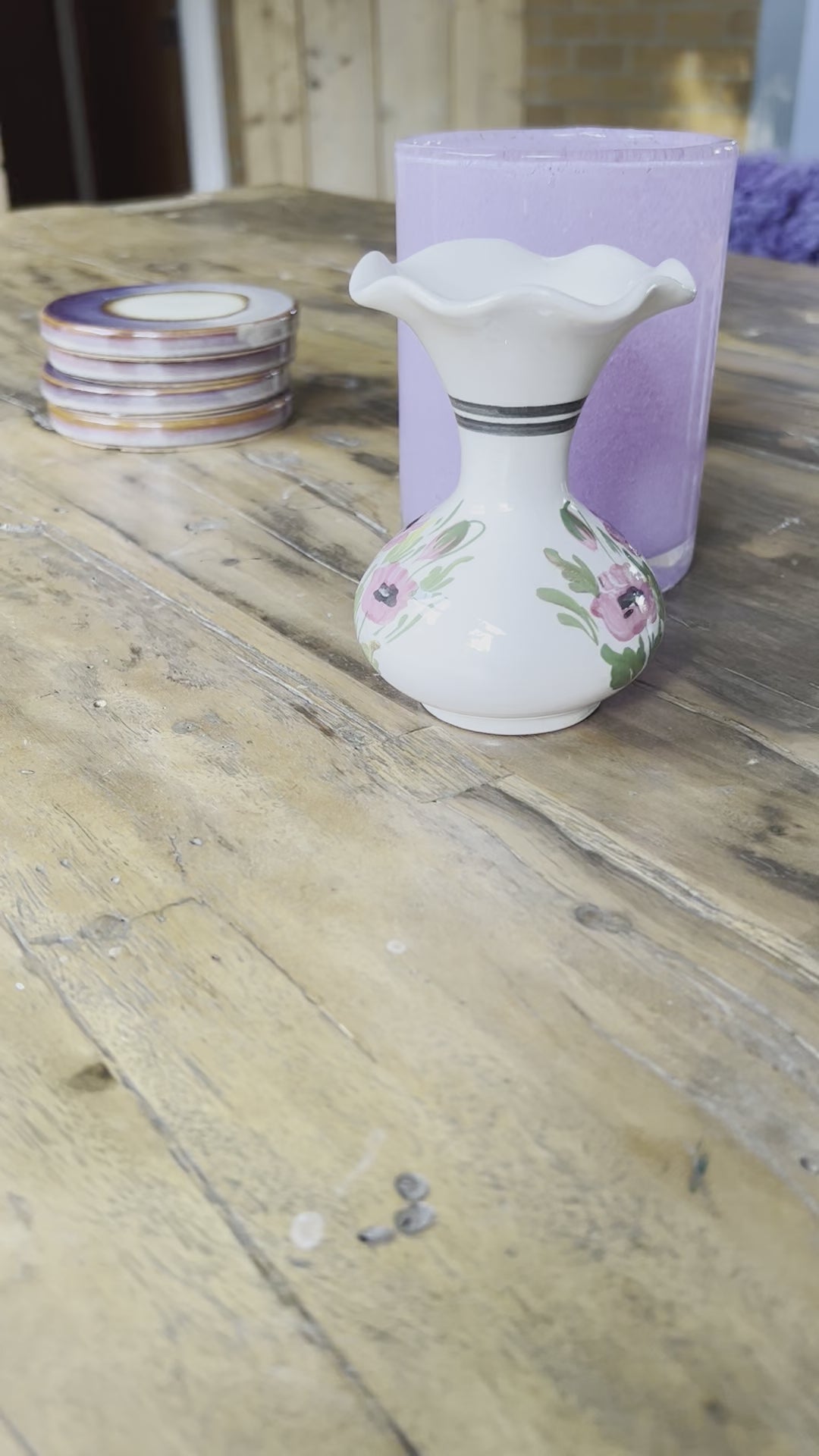 Small Pottery Vase Handmade