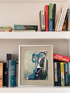 Sylvette Framed Vintage Print