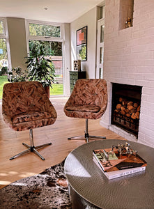 70s Swivel Chairs set of two