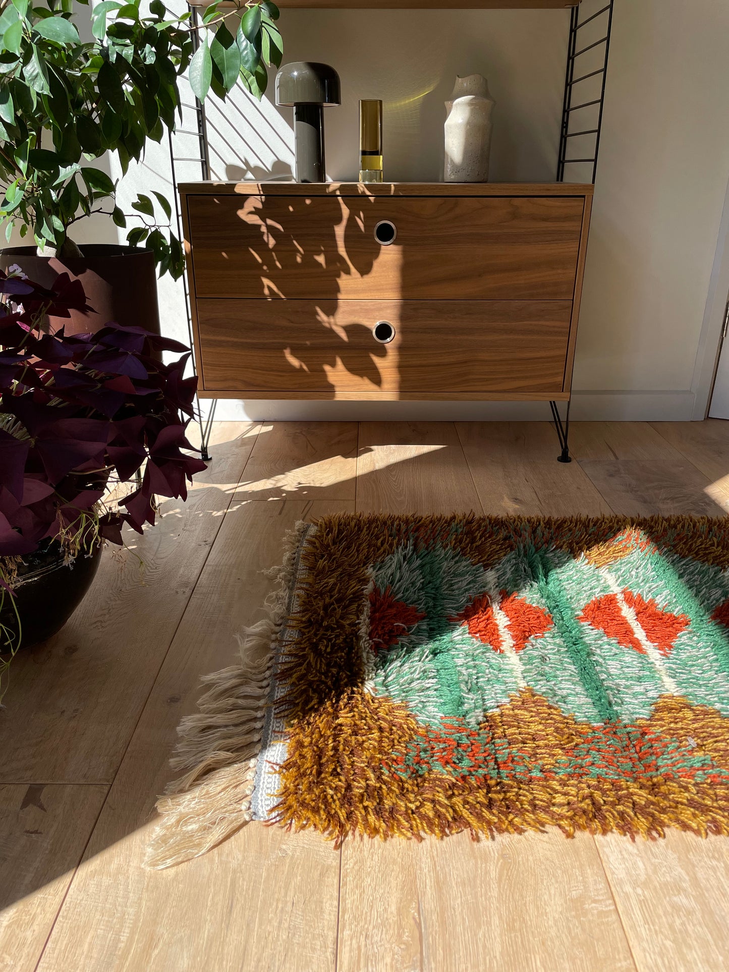 Vintage ‘Rya Matta’ / Rya Rug, Shaggy wool rug – HOUSE OF BO Interior ...