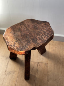 Antique Tree trunk Stool