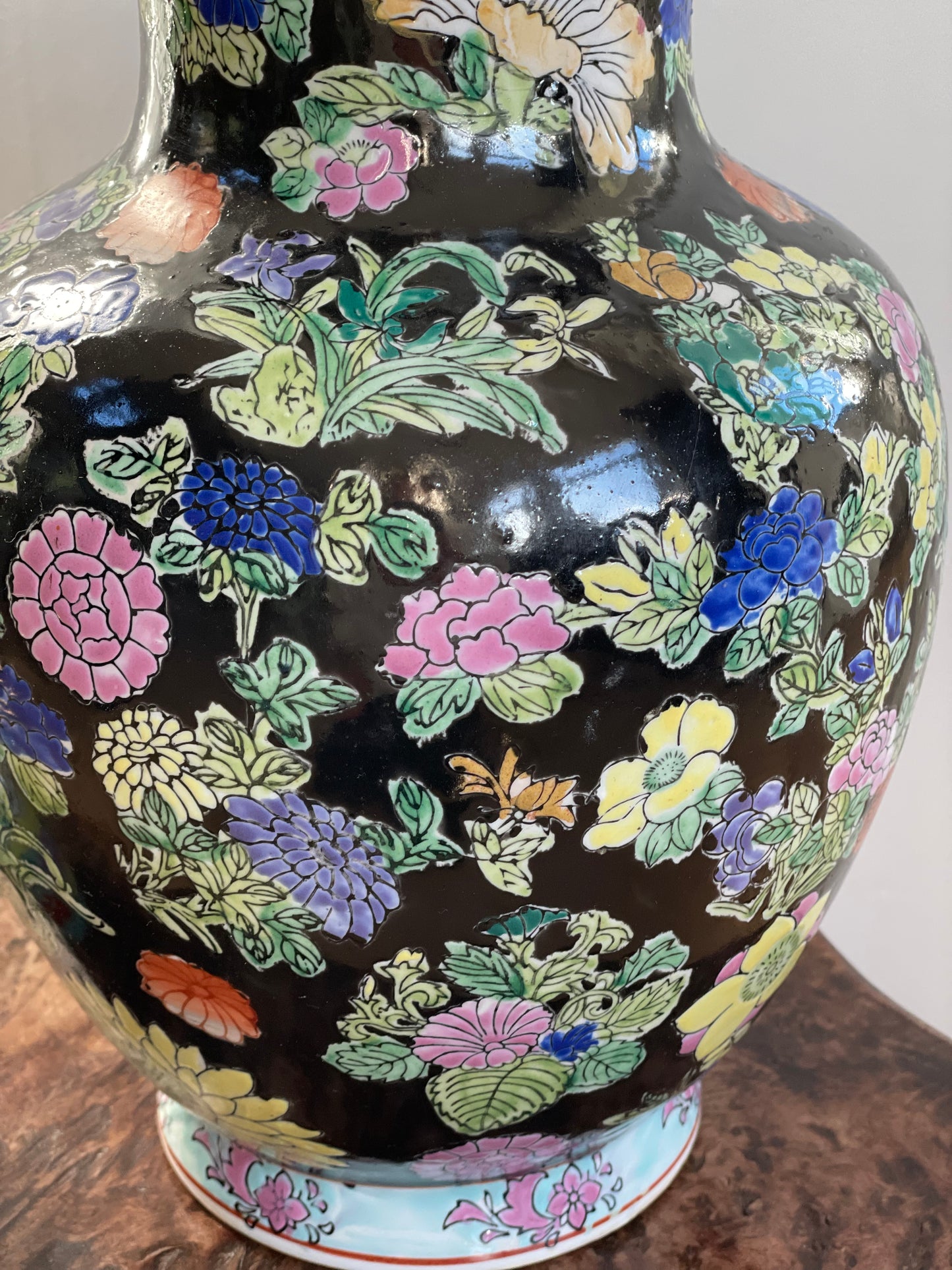 Vintage Oriental Large Vase
