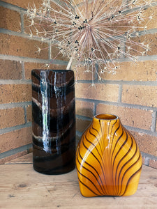 1970s Murano Tall Glass Vase