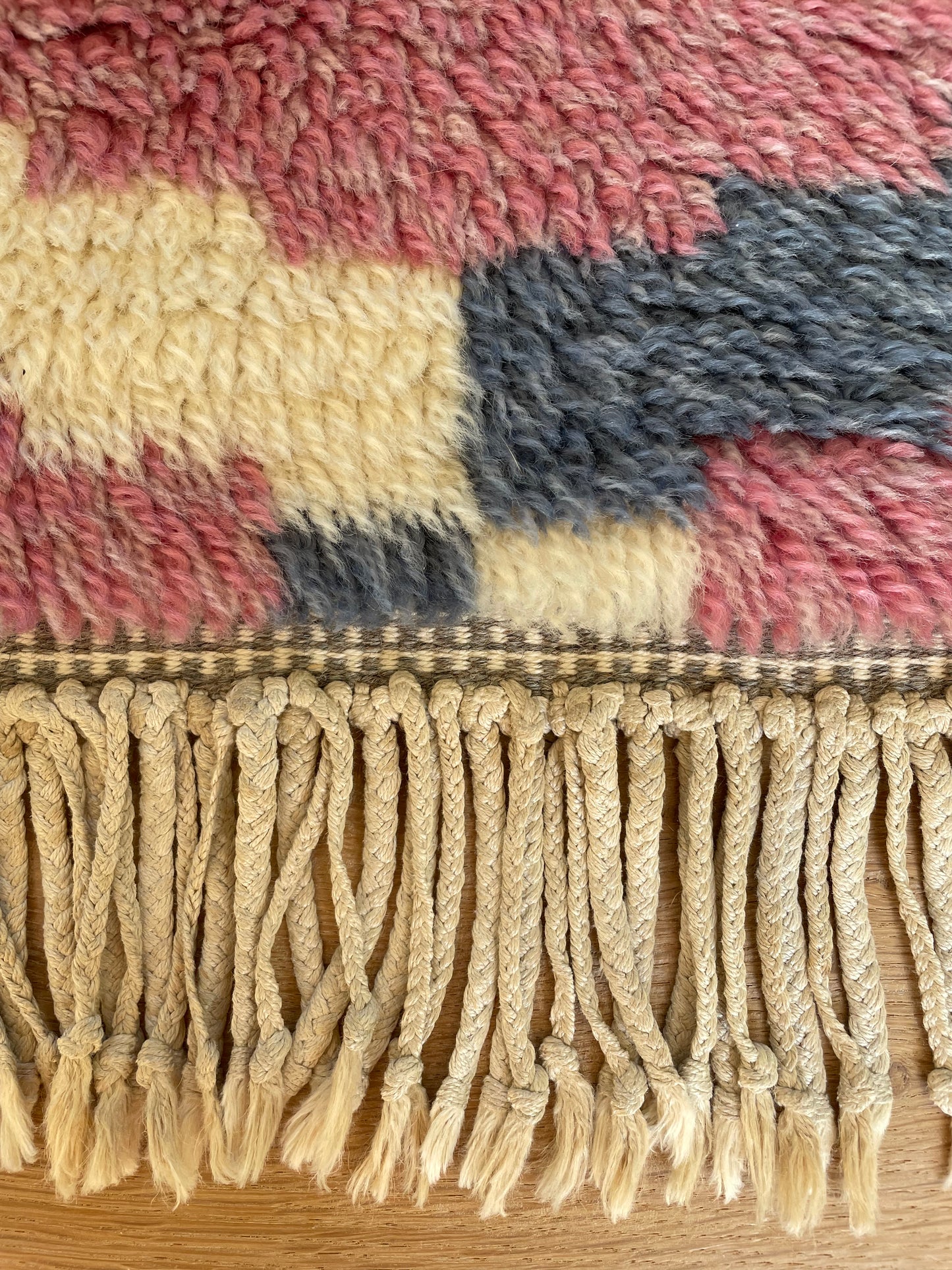 Scandinavian Vintage ‘Rya Matta’ / Rya Rug, Shaggy Rug