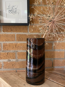1970s Murano Tall Glass Vase
