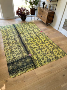 Vintage Indian Kantha Throw