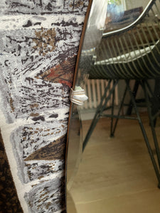 Bevelled  Antique Mirror