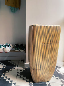Vintage Large Bamboo Style Planter