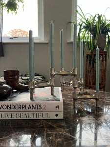 Stoff Nagel Candle Holders set of 6
