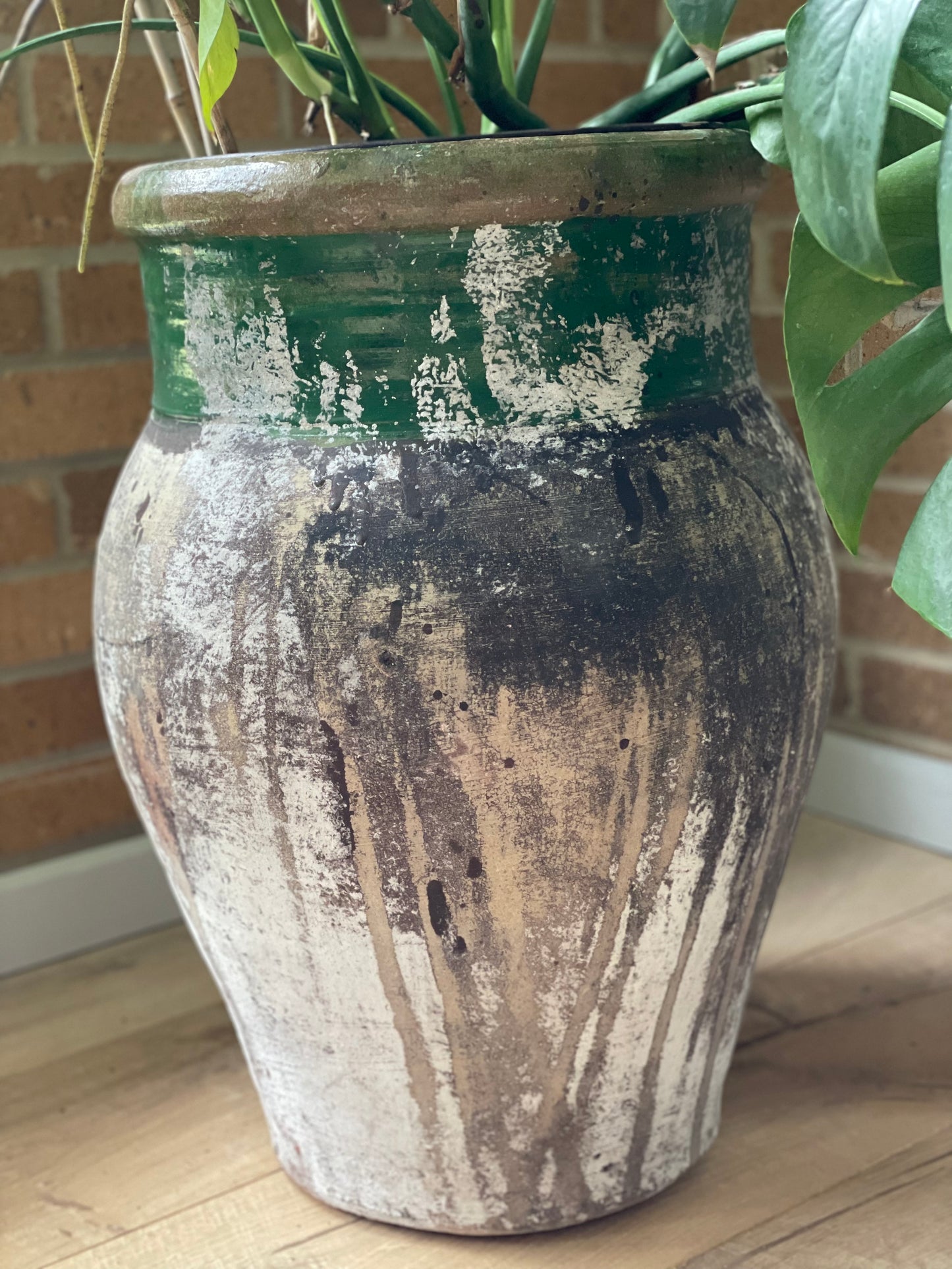 XLarge Tunisian Pot Green