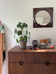 French Space Age Plastic Wall Mirror 60s-70s