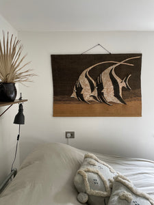 Don Freedman Fish Tapestry 70s