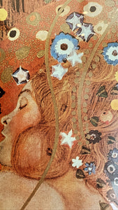 Artwork, Framed print by Gustav Klimt-‘Water serpents’